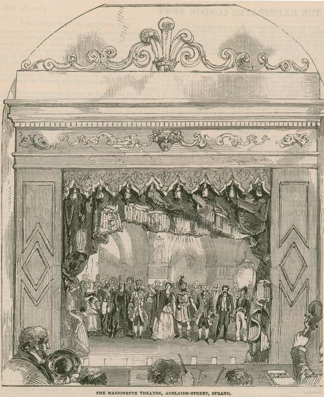 Marionettteatern på Adelaide Street av English School