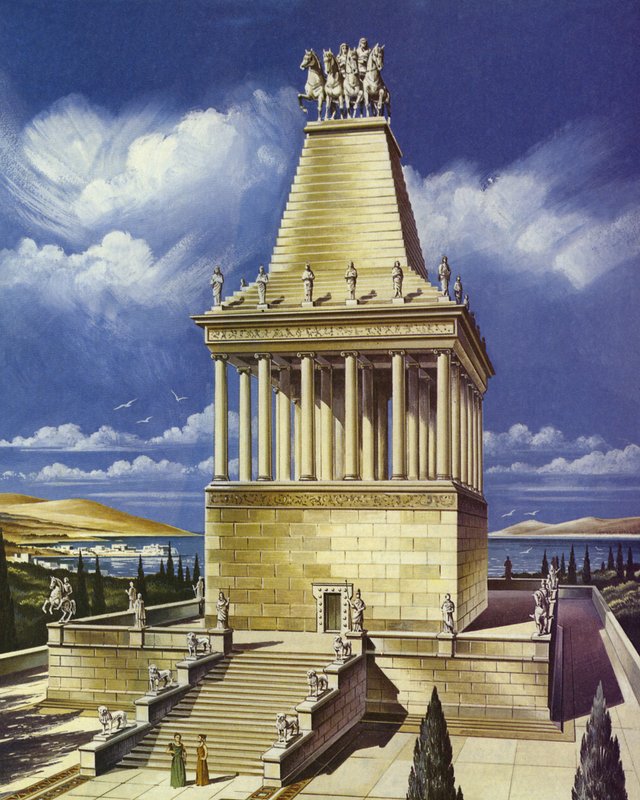 Mausoleet vid Halikarnassus av English School