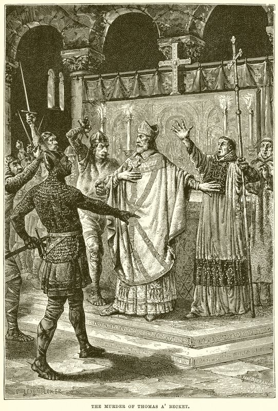 Mordet på Thomas A Becket av English School