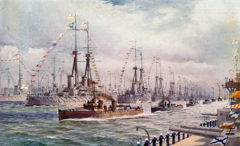 Naval Review på Spithead av English School