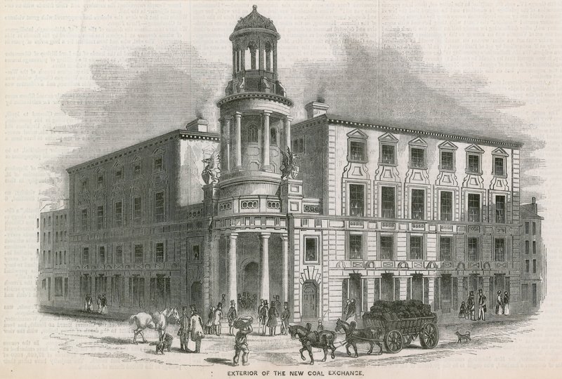 The New Coal Exchange, Thames Street av English School