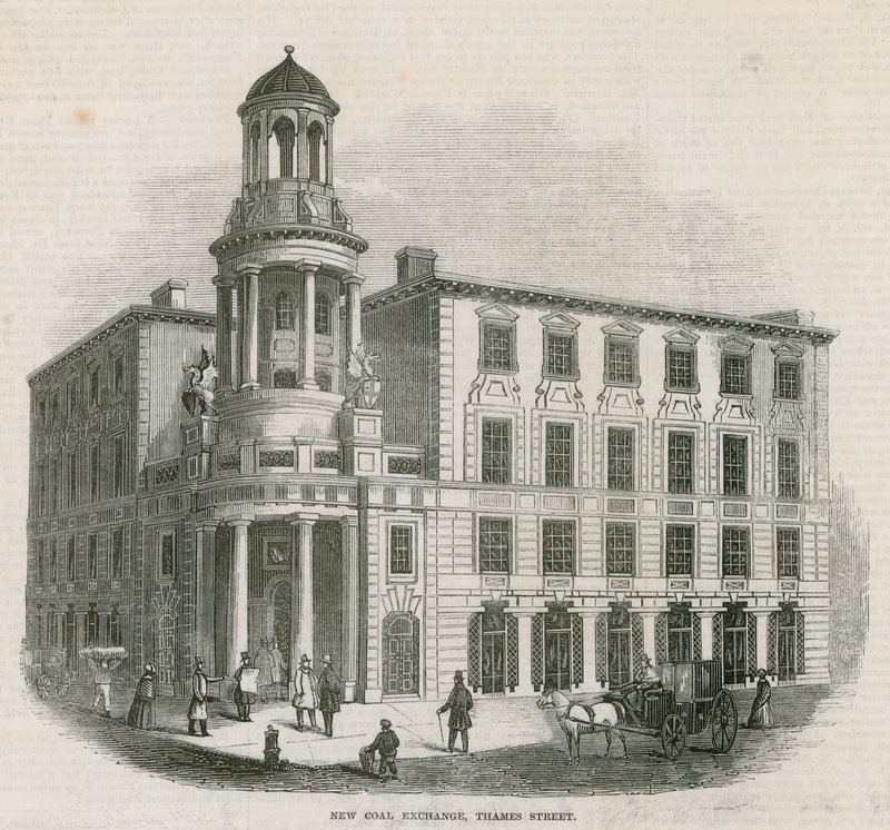 The New Coal Exchange, Thames Street av English School