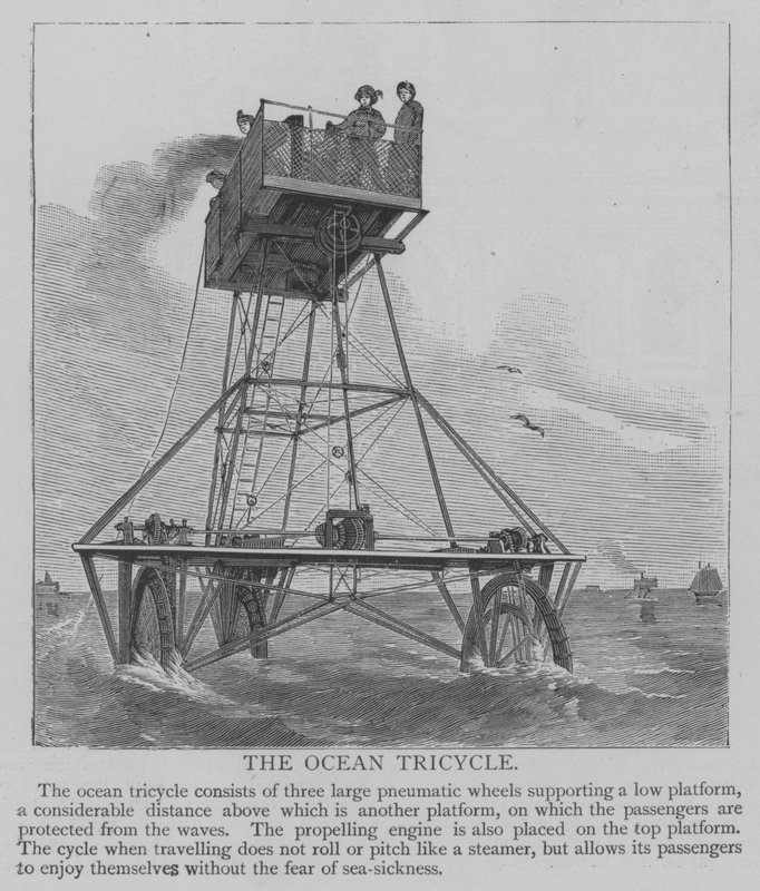 The Ocean Trehjuling (gravyr) av English School