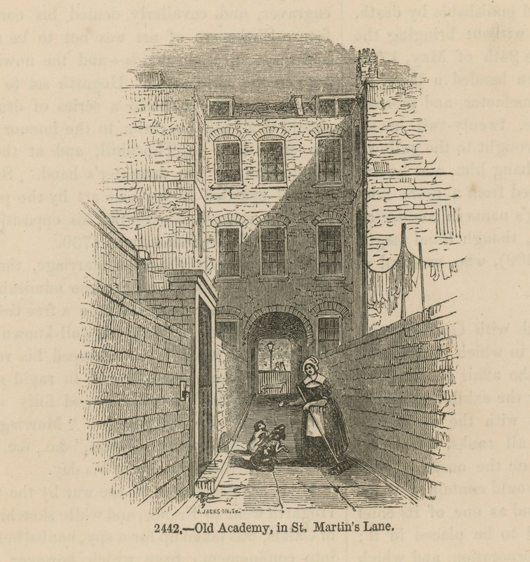 The Old Academy i St Martins Lane av English School