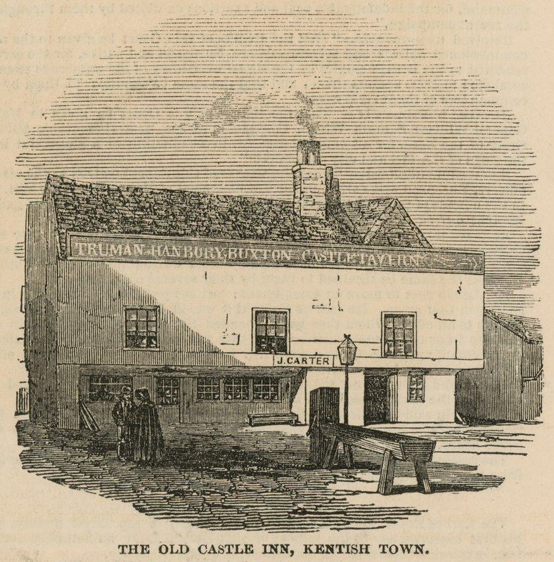 The Old Castle Inn, Kentish Town, London av English School