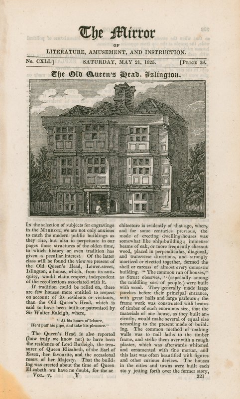 The Old Queens Head, Islington av English School