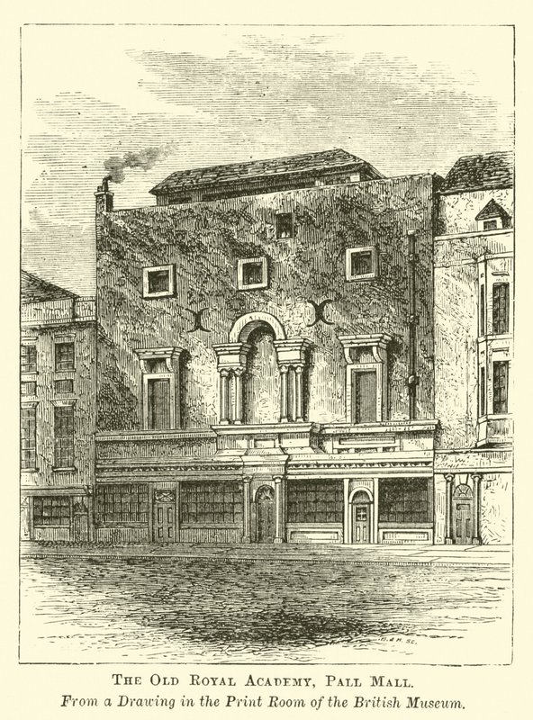 The Old Royal Academy, Pall Mall av English School