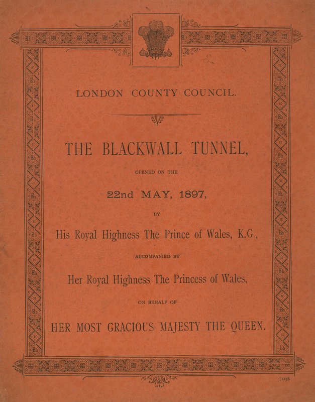 Öppnandet av Blackwall-tunneln av English School