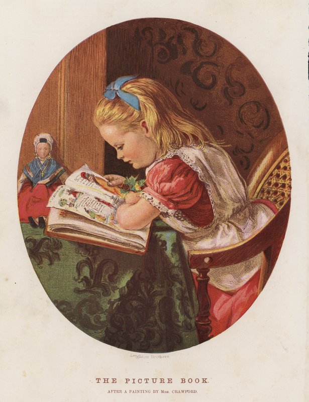 Bilderboken (färglitografi) av English School