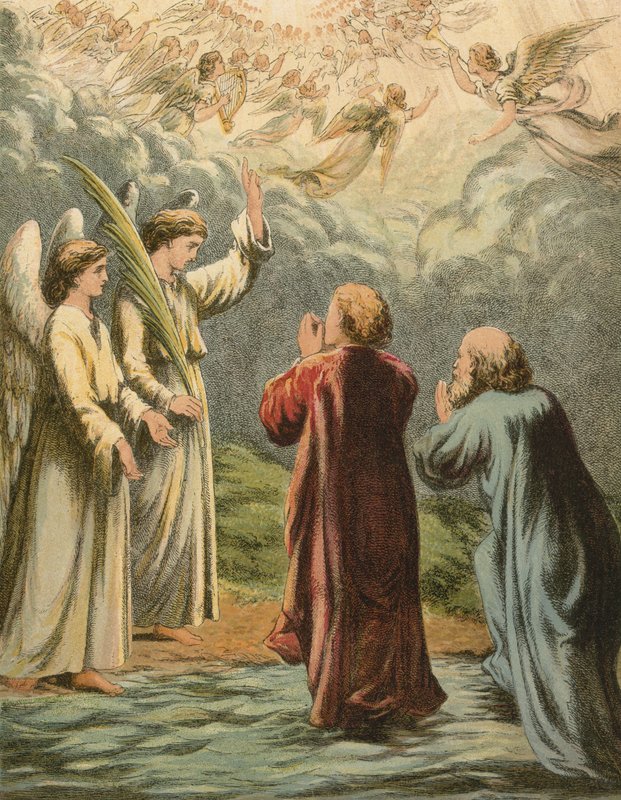 Pilgrimerna korsar floden av English School
