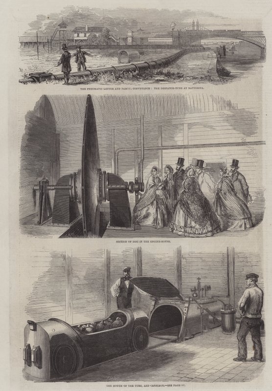 The Pneumatic Despatch (gravyr) av English School