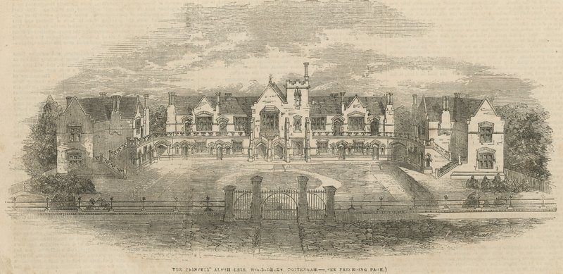 The Printers Almshouses i Wood Green av English School
