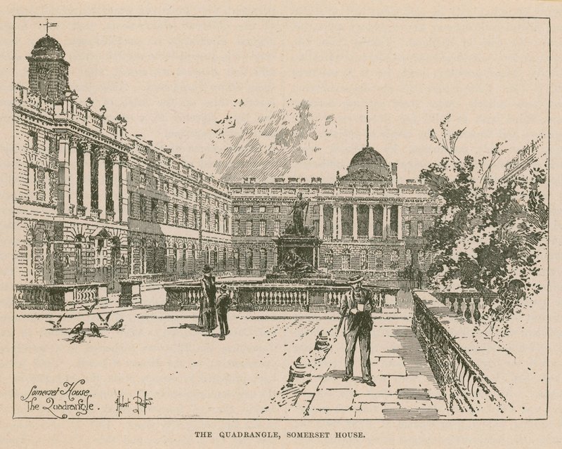 The Quadrangle, Somerset House av English School