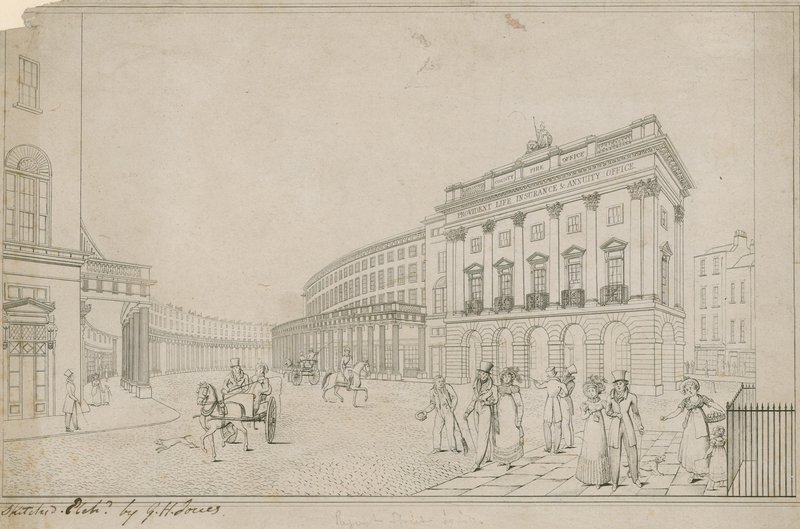 The Quadrant, Regent Street, London av English School