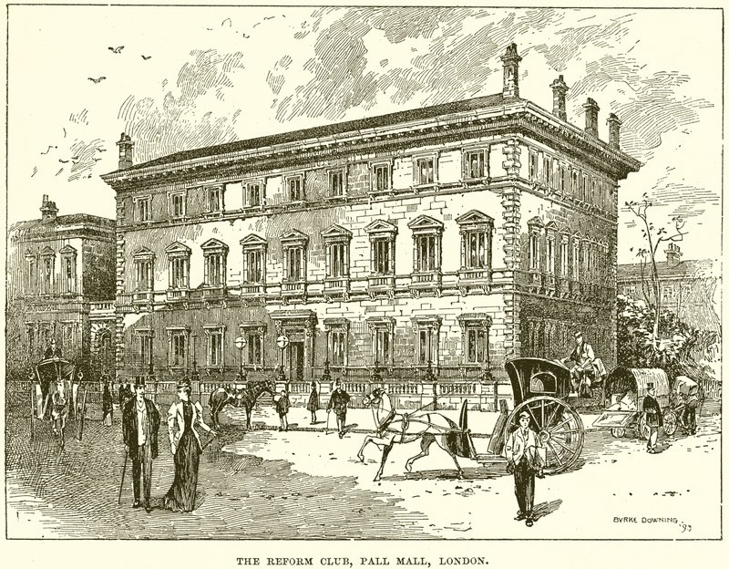 The Reform Club, Pall Mall, London av English School