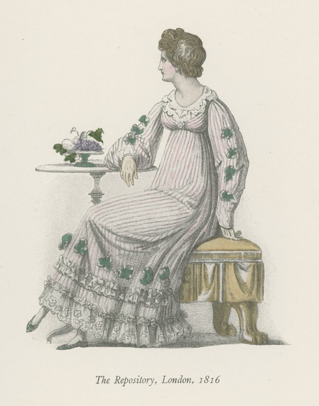 The Repository, London, 1816 av English School