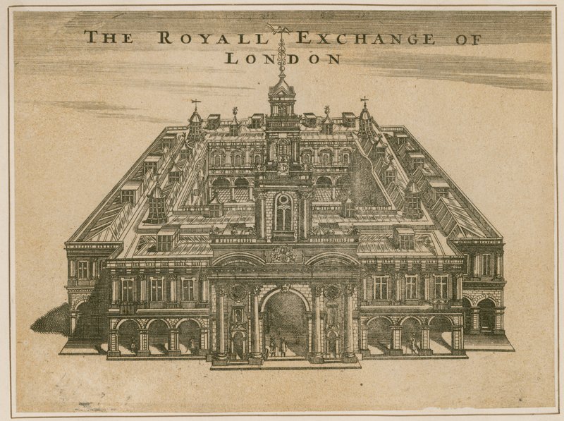 Royal Exchange, London av English School