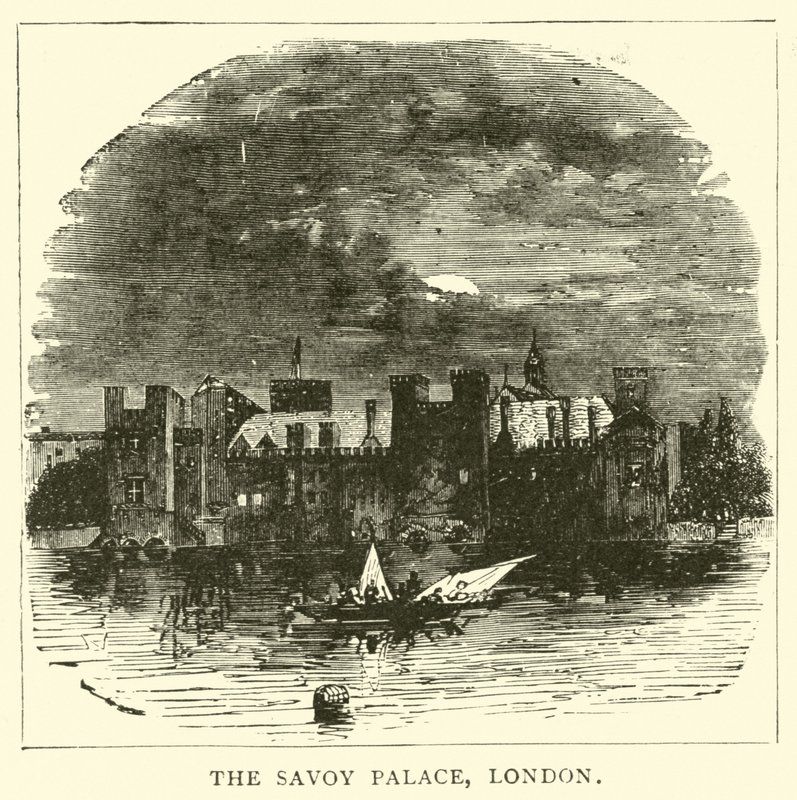 Savoy Palace, London av English School