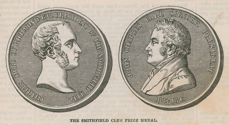 Smithfield Club-prismedaljen av English School