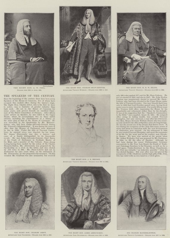 Århundradets högtalare (litho) av English School