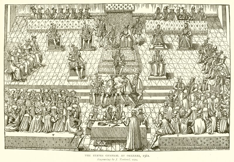 Generalstaterna i Orleans, 1561 av English School