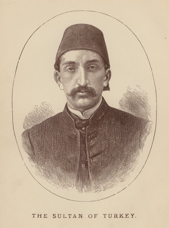 Sultanen av Turkiet (gravyr) av English School
