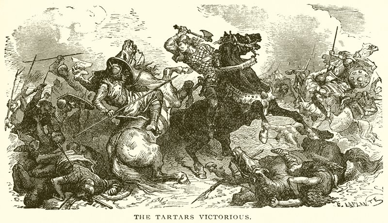 The Tartars Victorious av English School