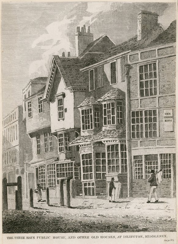 The Three Hats Public House, Islington av English School