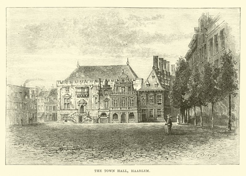 Rådhuset, Haarlem av English School