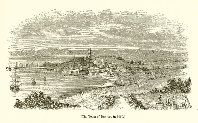 Staden Dundee, 1650 av English School