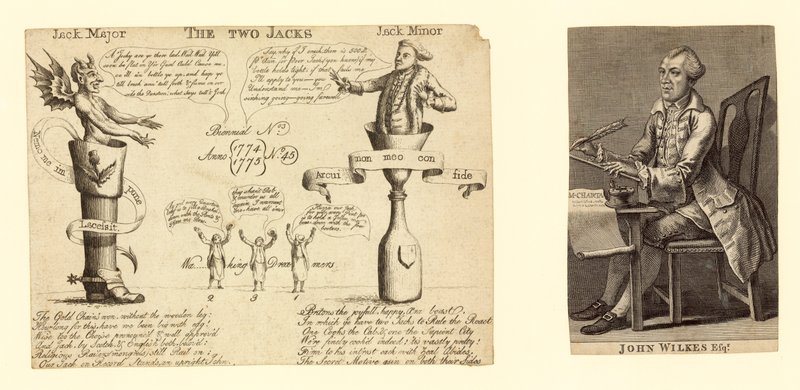 The Two Jacks, 1774 av English School