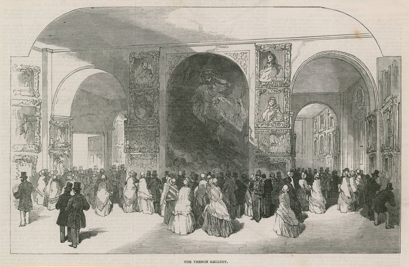 Vernon Gallery i South Kensington av English School