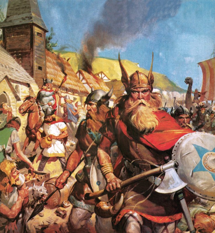The Vikings: The Sea-Warriors av English School