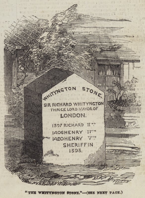 The Whittington Stone (gravyr) av English School