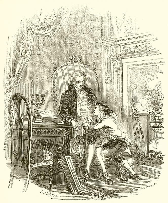 Den unge Robert Peel av English School