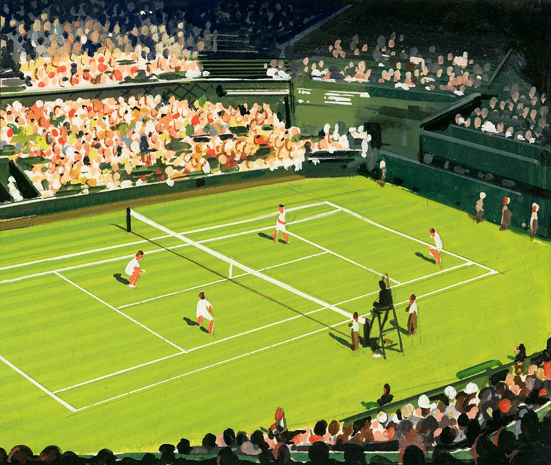 Mahakama kuu huko Wimbledon Seed av English School