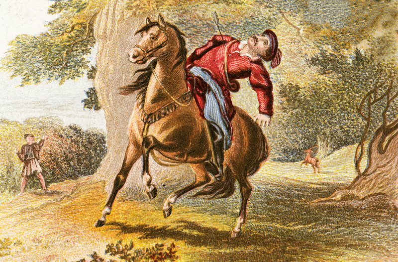 William Rufus död av English School