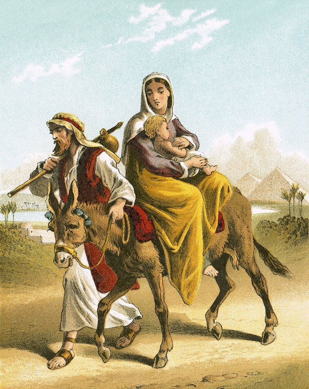 Flyget till Egypten av English School