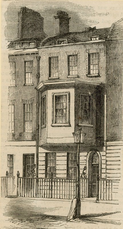 Huset där Benjamin Franklin bodde av English School