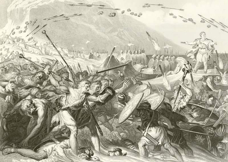 Julius Caesars landstigning av English School