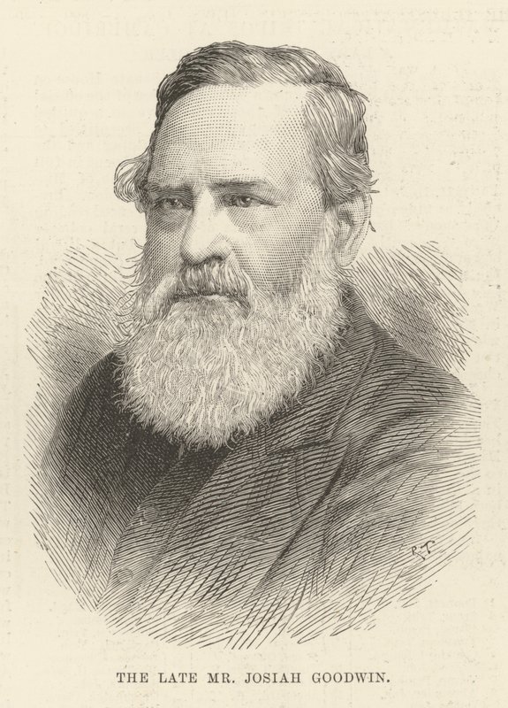 Den bortgångne Mr Josiah Goodwin (gravyr) av English School