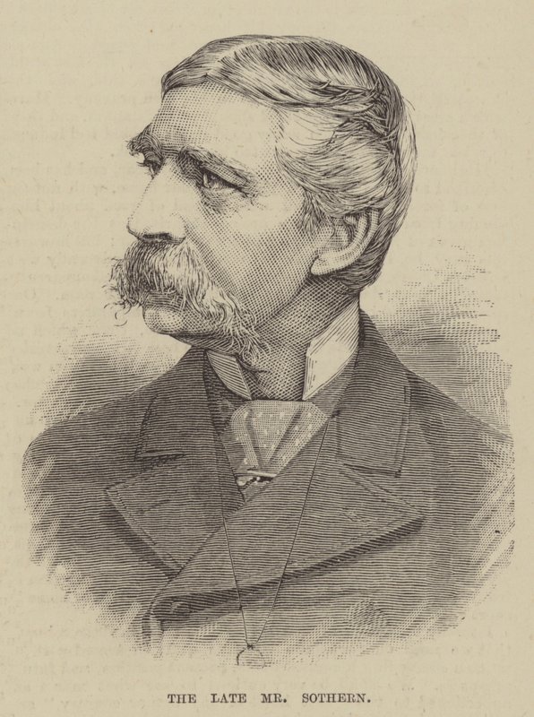 Den framlidne Mr Sothern (gravyr) av English School