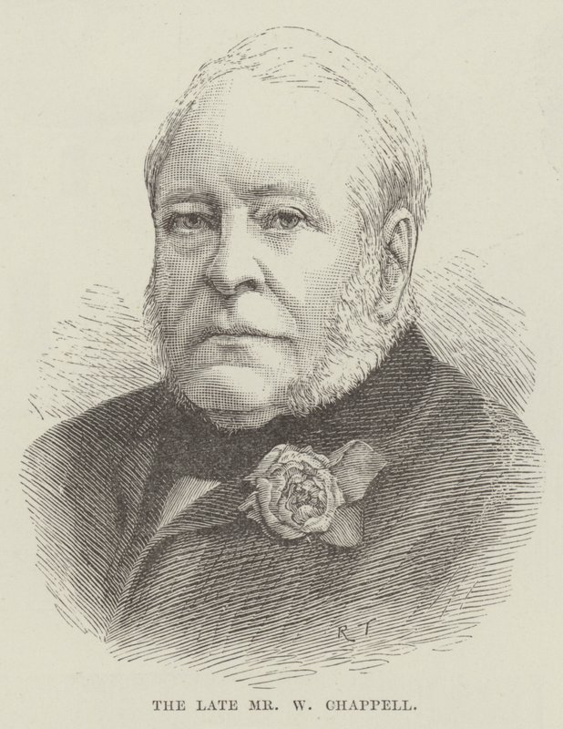 Den bortgångne Mr W Chappell (gravyr) av English School