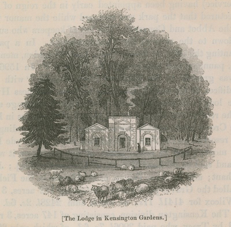 Lodgen i Kensington Gardens av English School