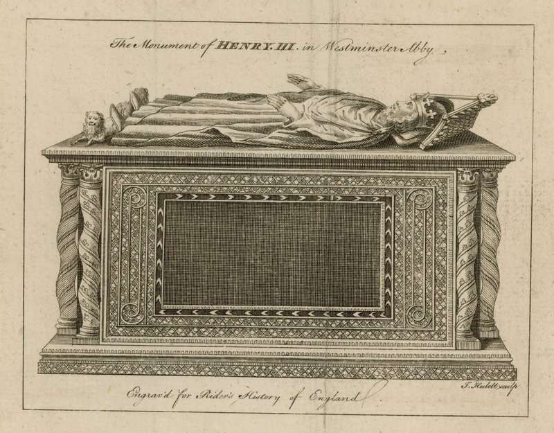 Henrik III:s monument av English School