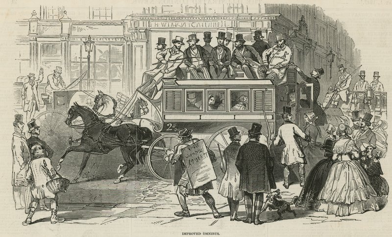 Den nyligen förbättrade Omnibus från Adams & Co av English School