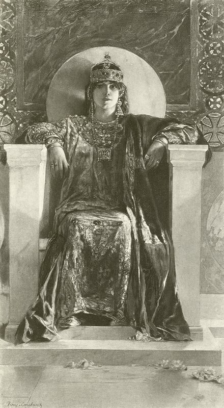 Theodora (gravyr) av English School