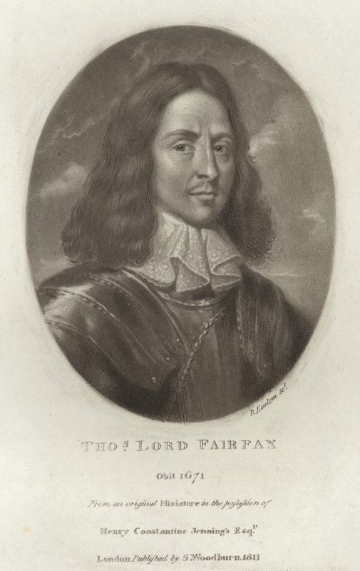 Thomas Lord Fairfax av English School