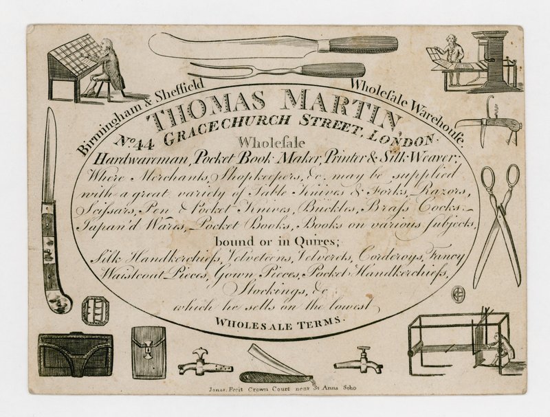 Thomas Martin, byteskort av English School