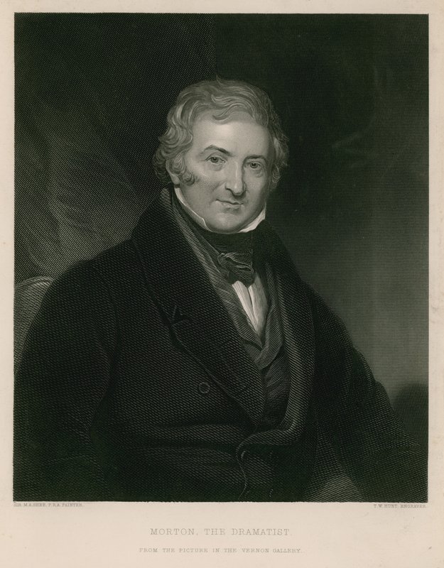 Thomas Morton, dramatikern av English School